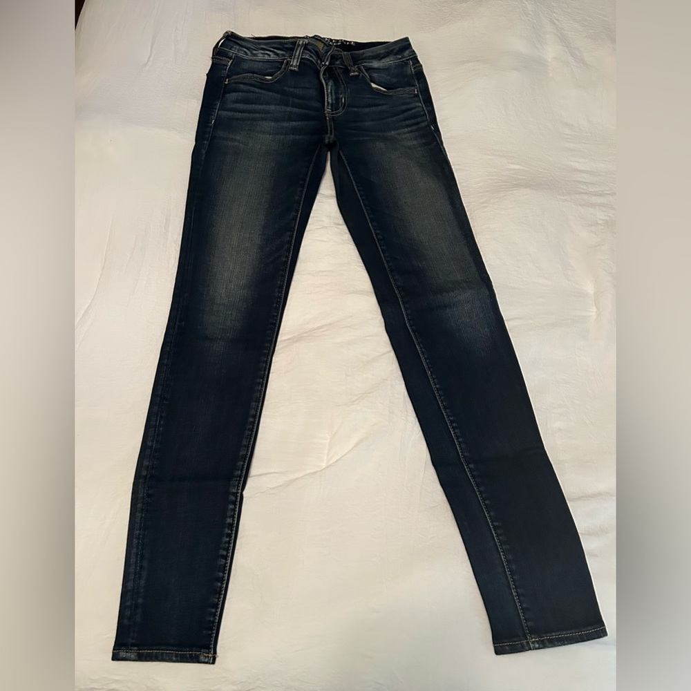 Women’s American Eagle Super Stretch Super Low Rise Jeggings